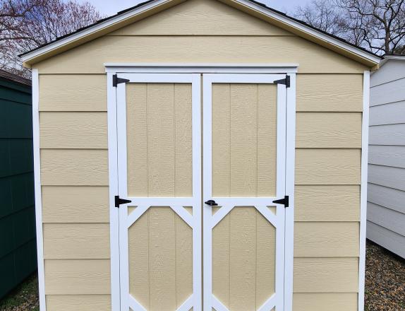 8'x12' Cut Lap Peak Economy Storage Shed